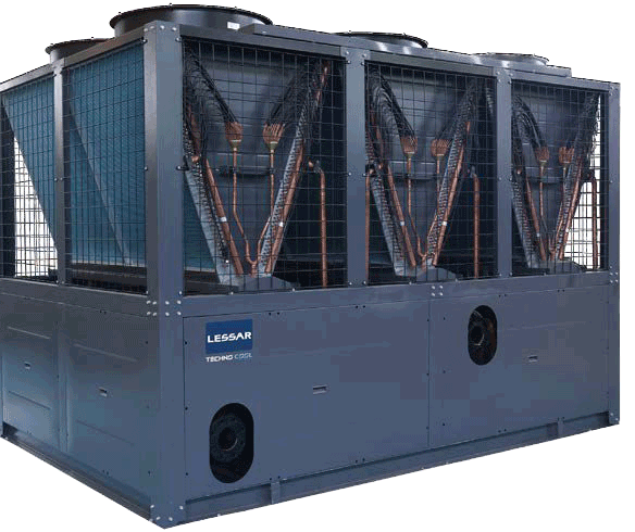 Lessar Чиллер модульный с воздушным охлаждением конденсатора LUC-FHMA440CAС-O-1