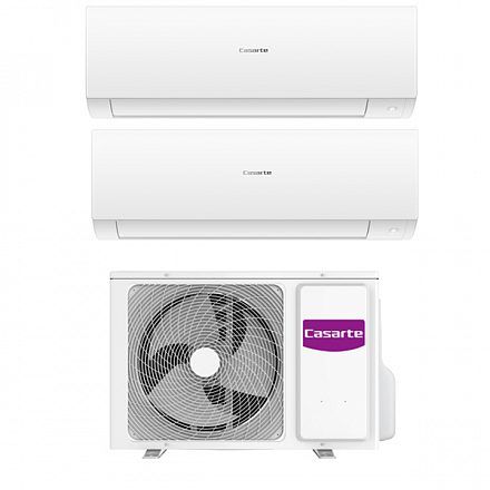 Мульти сплит система Casarte CAS25CX1/R3/CAS35CX1/R3/2U40CM1/R3 0.89 кВт 60 м² (комнаты 25 + 35)