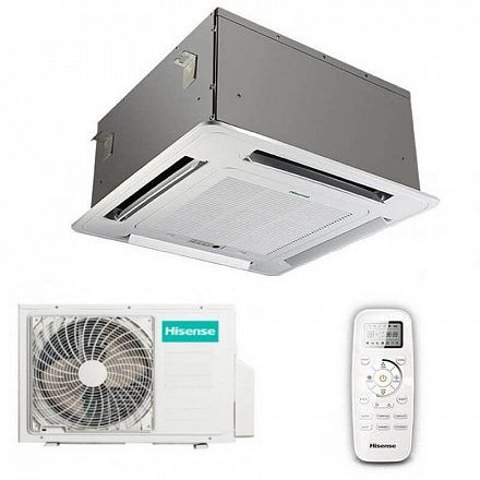 Кассетный Hisense AUC-12HR4SAA / AUW-12H4SV 1.1 кВт 35 м2
