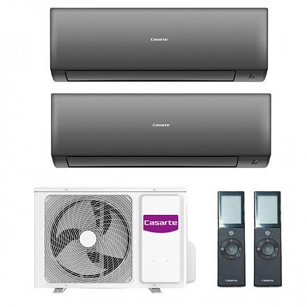 Мульти сплит система Casarte 2хCAS25CX1/R3-B/2U50CM1/R3 1.070 кВт 50 м² (комнаты 25 + 25)