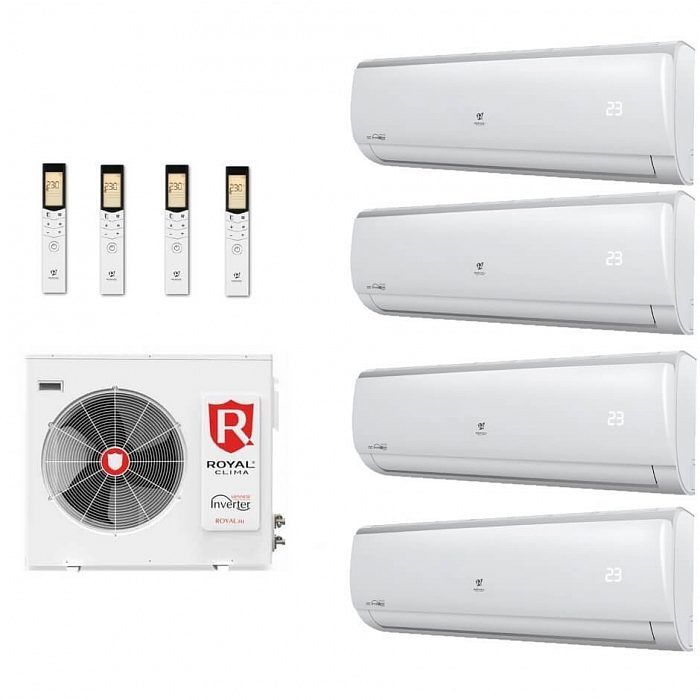 Мульти сплит система Royal Clima 4xRCI-TMN09HN / 4RMX-36HN